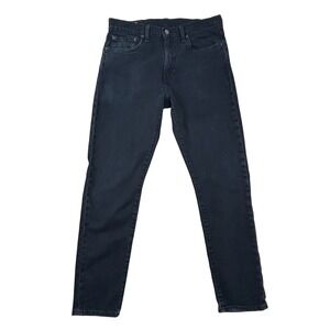 Levi's Premium 512 Slim Taper Jeans Mens 33x30* Dark Blue Wash Stretch Zip Fly‎